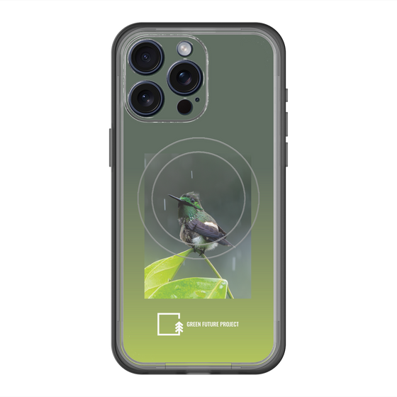 スリムプロテクションプレミアムケース with MagSafe［ Green Future Project - Butterfly Coquette ］