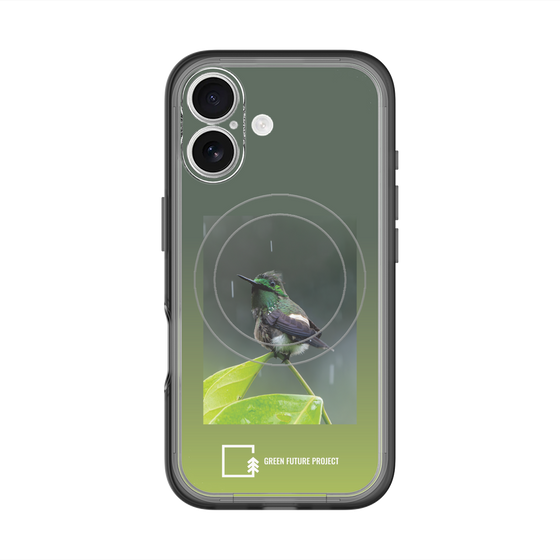 スリムプロテクションプレミアムケース with MagSafe［ Green Future Project - Butterfly Coquette ］