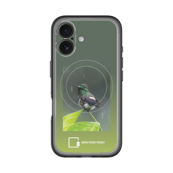 スリムプロテクションプレミアムケース with MagSafe［ Green Future Project - Butterfly Coquette ］