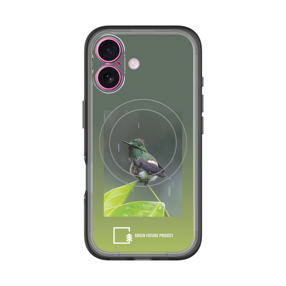 スリムプロテクションプレミアムケース with MagSafe［ Green Future Project - Butterfly Coquette ］