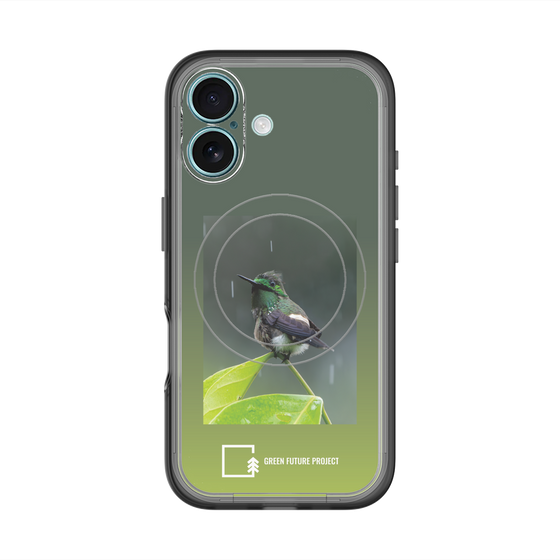 スリムプロテクションプレミアムケース with MagSafe［ Green Future Project - Butterfly Coquette ］