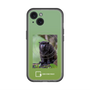 スリムプロテクションプレミアムケース with MagSafe［ Green Future Project - Black-mantled Tamarin ］