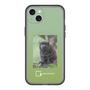 スリムプロテクションプレミアムケース with MagSafe［ Green Future Project - Black-mantled Tamarin ］