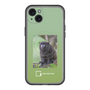 スリムプロテクションプレミアムケース with MagSafe［ Green Future Project - Black-mantled Tamarin ］