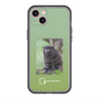 スリムプロテクションプレミアムケース with MagSafe［ Green Future Project - Black-mantled Tamarin ］