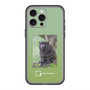 スリムプロテクションプレミアムケース with MagSafe［ Green Future Project - Black-mantled Tamarin ］