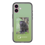 スリムプロテクションプレミアムケース with MagSafe［ Green Future Project - Black-mantled Tamarin ］
