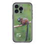 スリムプロテクションプレミアムケース with MagSafe［ Green Future Project - Saddle-backTamarin ］