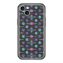スリムプロテクションプレミアムケース with MagSafe［ LANVIN en Bleu - Flower pattern ］