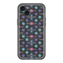スリムプロテクションプレミアムケース with MagSafe［ LANVIN en Bleu - Flower pattern ］