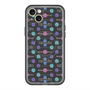 スリムプロテクションプレミアムケース with MagSafe［ LANVIN en Bleu - Flower pattern ］