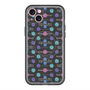 スリムプロテクションプレミアムケース with MagSafe［ LANVIN en Bleu - Flower pattern ］