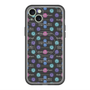 スリムプロテクションプレミアムケース with MagSafe［ LANVIN en Bleu - Flower pattern ］