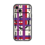 スリムプロテクションプレミアムケース with MagSafe［ LANVIN en Bleu - Plaid ］