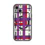 スリムプロテクションプレミアムケース with MagSafe［ LANVIN en Bleu - Plaid ］