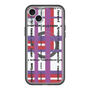 スリムプロテクションプレミアムケース with MagSafe［ LANVIN en Bleu - Plaid ］