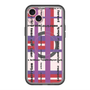 スリムプロテクションプレミアムケース with MagSafe［ LANVIN en Bleu - Plaid ］