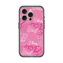 スリムプロテクションプレミアムケース with MagSafe［ Barbie - ロゴパターン1 ］