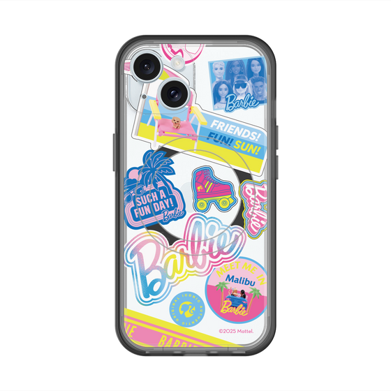 スリムプロテクションプレミアムケース with MagSafe［ Barbie - ステッカー ］