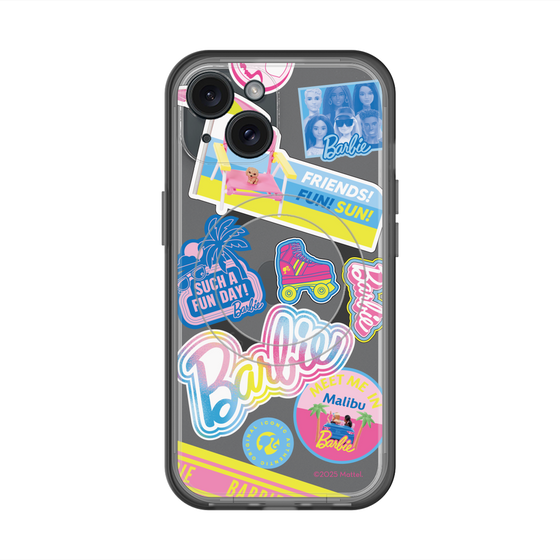 スリムプロテクションプレミアムケース with MagSafe［ Barbie - ステッカー ］