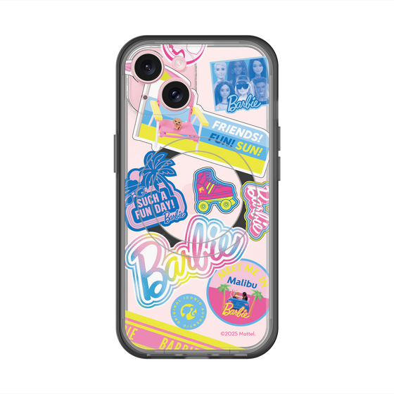 スリムプロテクションプレミアムケース with MagSafe［ Barbie - ステッカー ］