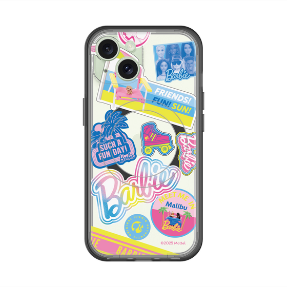 スリムプロテクションプレミアムケース with MagSafe［ Barbie - ステッカー ］