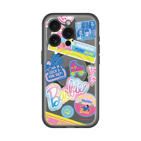 スリムプロテクションプレミアムケース with MagSafe［ Barbie - ステッカー ］