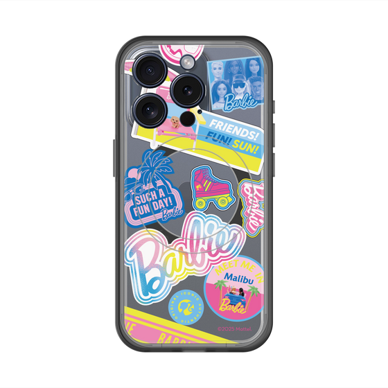 スリムプロテクションプレミアムケース with MagSafe［ Barbie - ステッカー ］