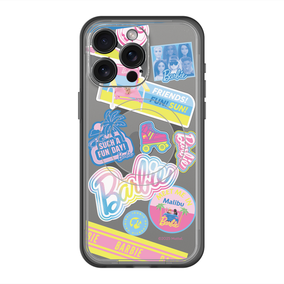 スリムプロテクションプレミアムケース with MagSafe［ Barbie - ステッカー ］