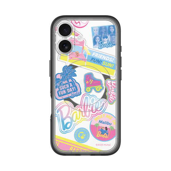 スリムプロテクションプレミアムケース with MagSafe［ Barbie - ステッカー ］