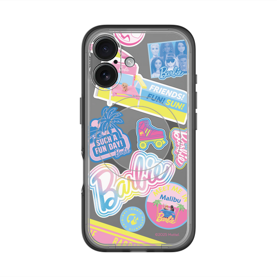 スリムプロテクションプレミアムケース with MagSafe［ Barbie - ステッカー ］