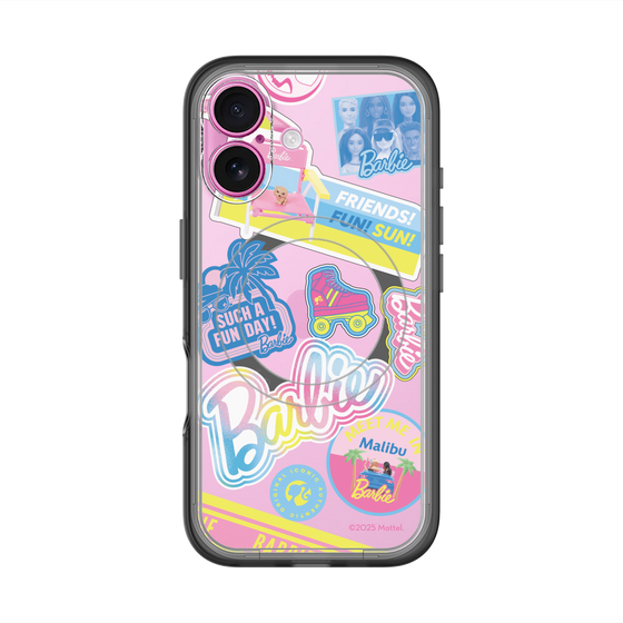 スリムプロテクションプレミアムケース with MagSafe［ Barbie - ステッカー ］