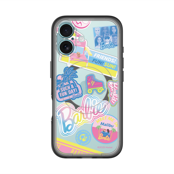 スリムプロテクションプレミアムケース with MagSafe［ Barbie - ステッカー ］