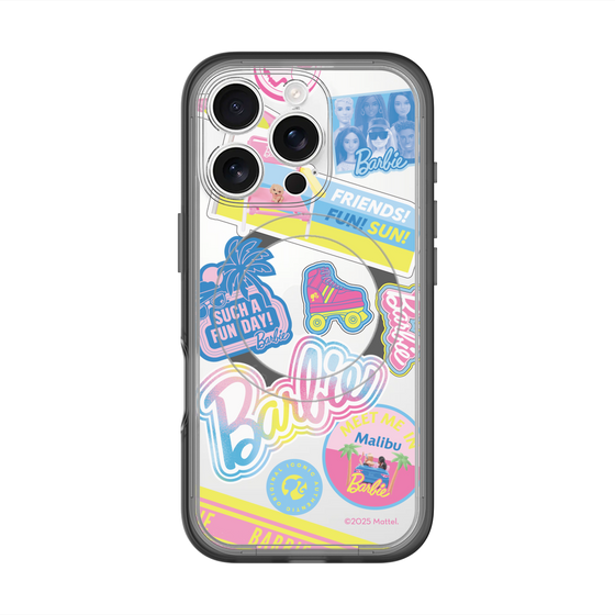 スリムプロテクションプレミアムケース with MagSafe［ Barbie - ステッカー ］