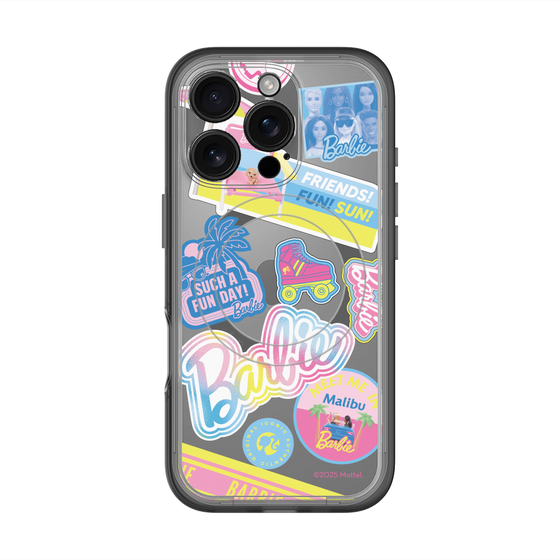 スリムプロテクションプレミアムケース with MagSafe［ Barbie - ステッカー ］