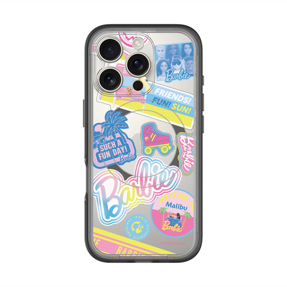 スリムプロテクションプレミアムケース with MagSafe［ Barbie - ステッカー ］