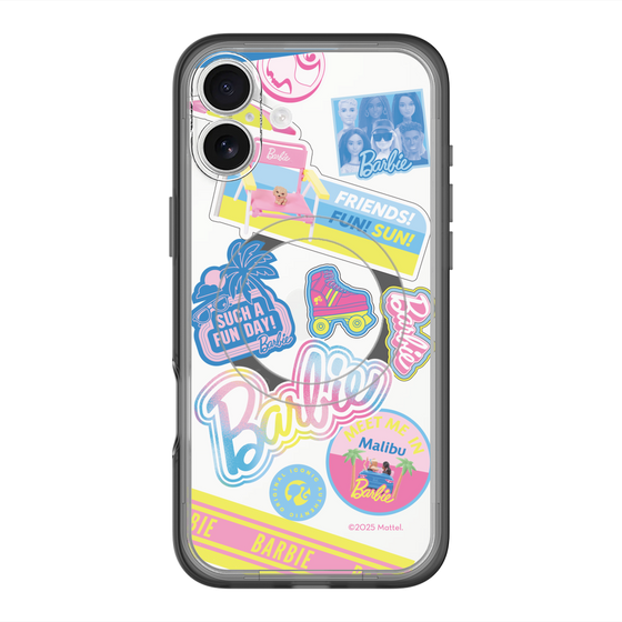 スリムプロテクションプレミアムケース with MagSafe［ Barbie - ステッカー ］