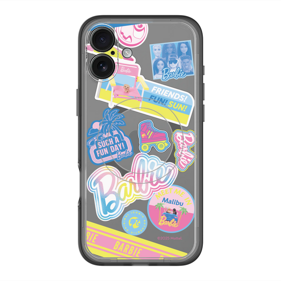スリムプロテクションプレミアムケース with MagSafe［ Barbie - ステッカー ］