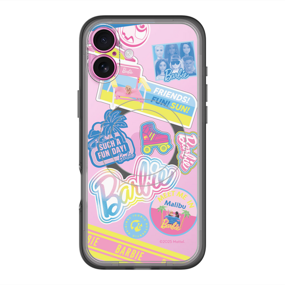 スリムプロテクションプレミアムケース with MagSafe［ Barbie - ステッカー ］