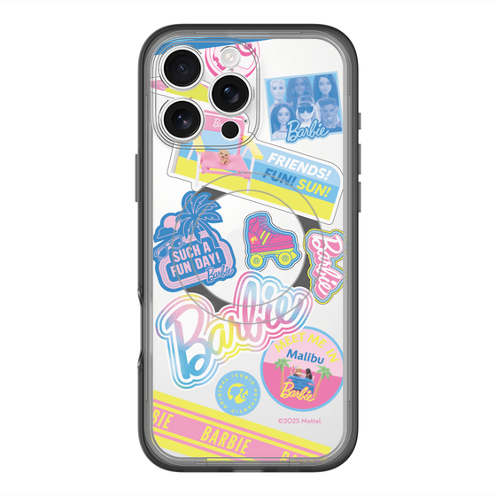 スリムプロテクションプレミアムケース with MagSafe［ Barbie - ステッカー ］