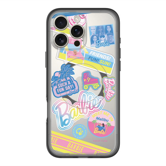 スリムプロテクションプレミアムケース with MagSafe［ Barbie - ステッカー ］