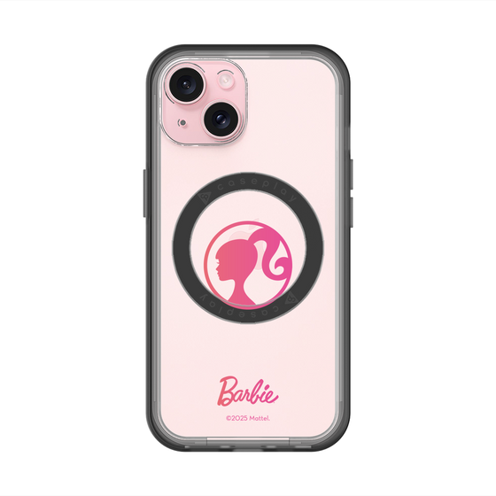 スリムプロテクションプレミアムケース with MagSafe［ Barbie - ロゴ ］