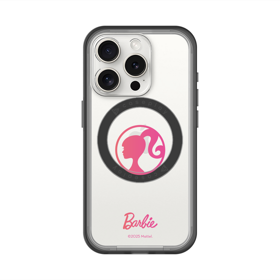 スリムプロテクションプレミアムケース with MagSafe［ Barbie - ロゴ ］