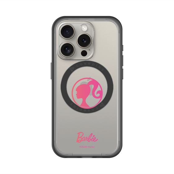 スリムプロテクションプレミアムケース with MagSafe［ Barbie - ロゴ ］