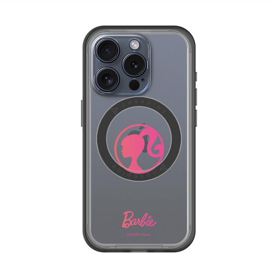 スリムプロテクションプレミアムケース with MagSafe［ Barbie - ロゴ ］