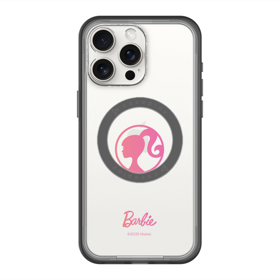 スリムプロテクションプレミアムケース with MagSafe［ Barbie - ロゴ ］