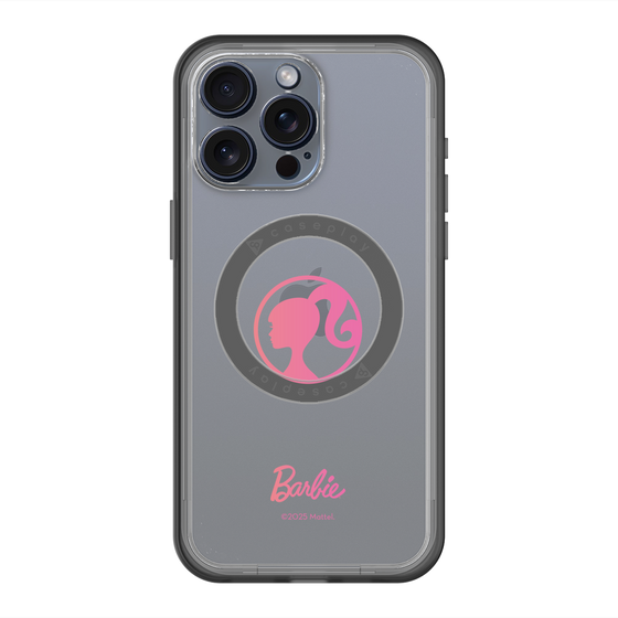 スリムプロテクションプレミアムケース with MagSafe［ Barbie - ロゴ ］