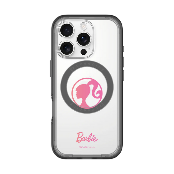 スリムプロテクションプレミアムケース with MagSafe［ Barbie - ロゴ ］
