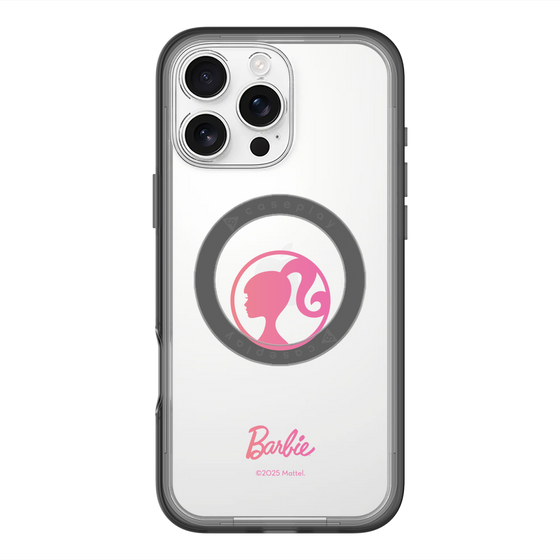 スリムプロテクションプレミアムケース with MagSafe［ Barbie - ロゴ ］