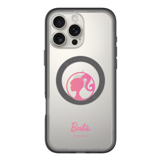 スリムプロテクションプレミアムケース with MagSafe［ Barbie - ロゴ ］